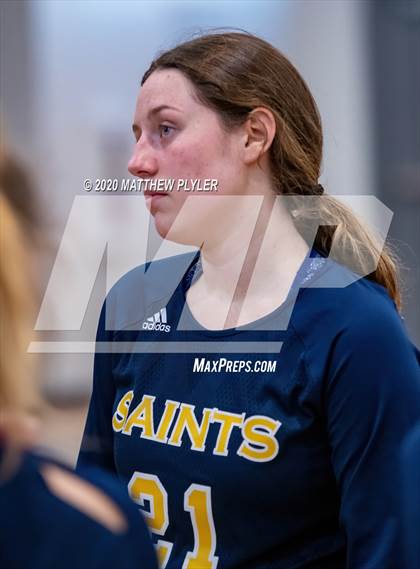 Thumbnail 2 in Greenfield vs John Paul II Catholic (CPIC Conference Tournament Finals) photogallery.