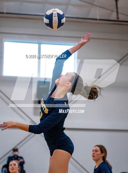 Thumbnail 2 in Greenfield vs John Paul II Catholic (CPIC Conference Tournament Finals) photogallery.