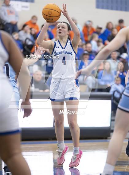 Thumbnail 1 in Cissna Park vs. St. Teresa (IHSA 1A Super-Sectional) photogallery.