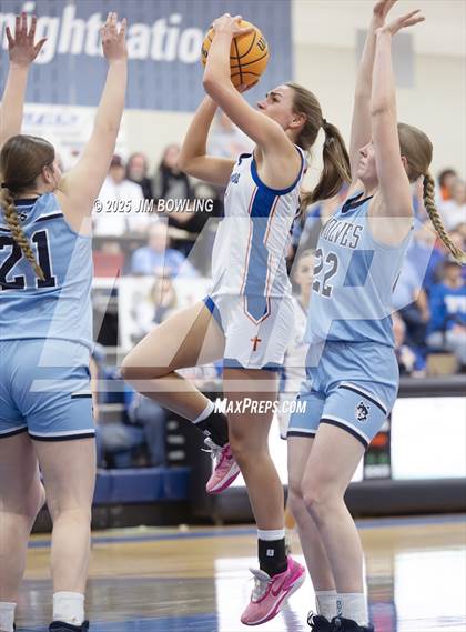 Thumbnail 1 in Cissna Park vs. St. Teresa (IHSA 1A Super-Sectional) photogallery.