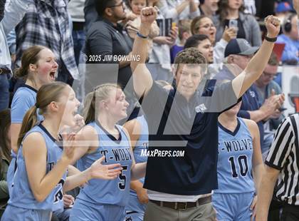 Thumbnail 1 in Cissna Park vs. St. Teresa (IHSA 1A Super-Sectional) photogallery.
