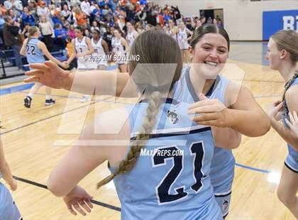 Thumbnail 3 in Cissna Park vs. St. Teresa (IHSA 1A Super-Sectional) photogallery.