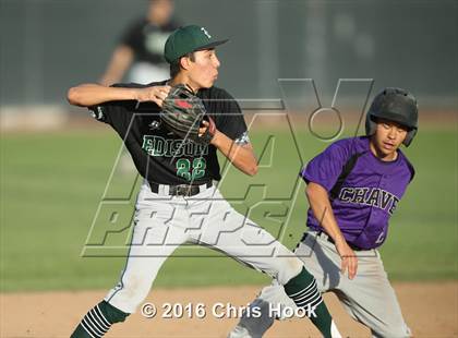 Thumbnail 2 in Edison vs. Cesar Chavez (Lancer Baseball Classic) photogallery.