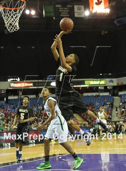 Thumbnail 2 in Bishop Montgomery vs. Moreau Catholic (CIF State D2 Final) photogallery.