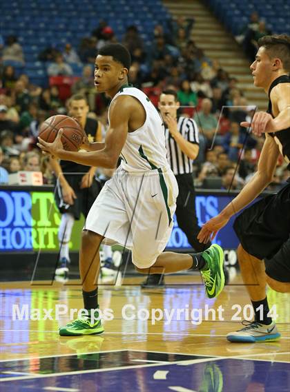 Thumbnail 3 in Bishop Montgomery vs. Moreau Catholic (CIF State D2 Final) photogallery.