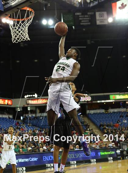 Thumbnail 1 in Bishop Montgomery vs. Moreau Catholic (CIF State D2 Final) photogallery.