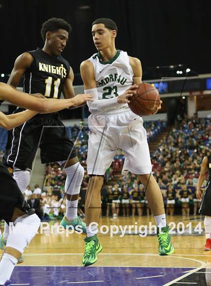 Thumbnail 2 in Bishop Montgomery vs. Moreau Catholic (CIF State D2 Final) photogallery.
