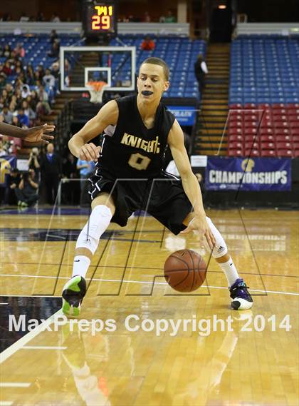 Thumbnail 2 in Bishop Montgomery vs. Moreau Catholic (CIF State D2 Final) photogallery.
