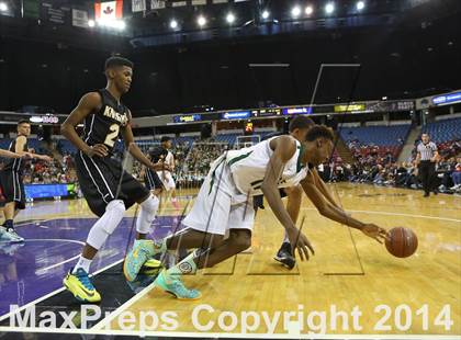 Thumbnail 3 in Bishop Montgomery vs. Moreau Catholic (CIF State D2 Final) photogallery.