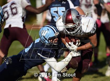Thumbnail 2 in Albertus Magnus @ Westlake (Section 1 Class B Semifinal) photogallery.