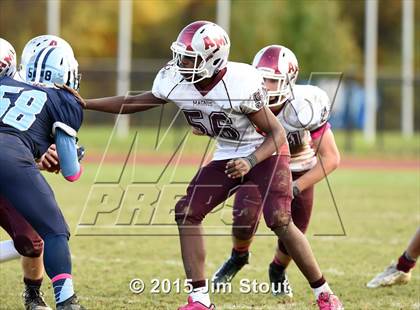 Thumbnail 2 in Albertus Magnus @ Westlake (Section 1 Class B Semifinal) photogallery.