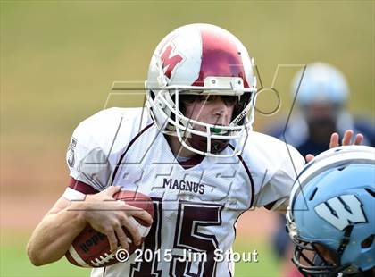 Thumbnail 1 in Albertus Magnus @ Westlake (Section 1 Class B Semifinal) photogallery.