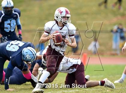 Thumbnail 3 in Albertus Magnus @ Westlake (Section 1 Class B Semifinal) photogallery.