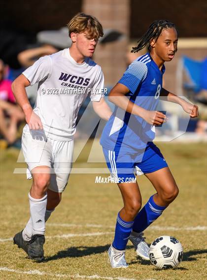 Thumbnail 2 in Wayne Country Day vs Fayetteville Christian (NCISAA 2A - first round) photogallery.