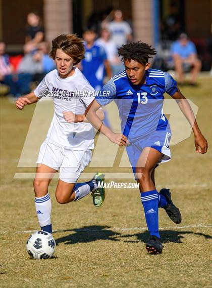 Thumbnail 1 in Wayne Country Day vs Fayetteville Christian (NCISAA 2A - first round) photogallery.