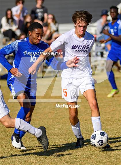 Thumbnail 3 in Wayne Country Day vs Fayetteville Christian (NCISAA 2A - first round) photogallery.