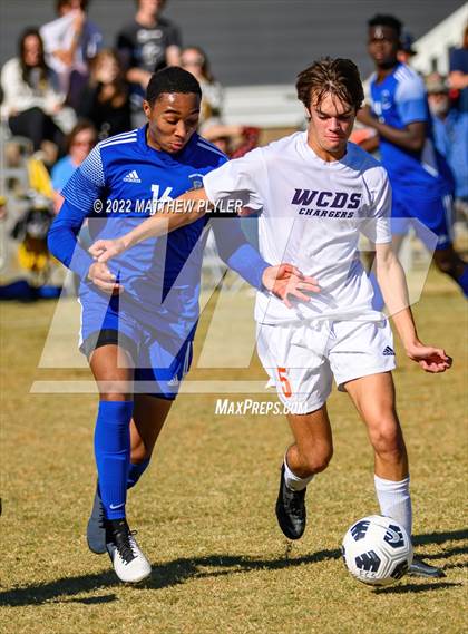 Thumbnail 1 in Wayne Country Day vs Fayetteville Christian (NCISAA 2A - first round) photogallery.
