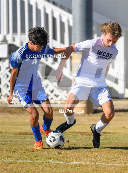 Thumbnail 2 in Wayne Country Day vs Fayetteville Christian (NCISAA 2A - first round) photogallery.