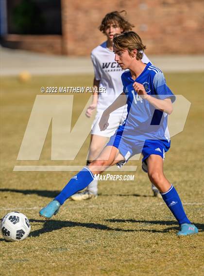 Thumbnail 1 in Wayne Country Day vs Fayetteville Christian (NCISAA 2A - first round) photogallery.
