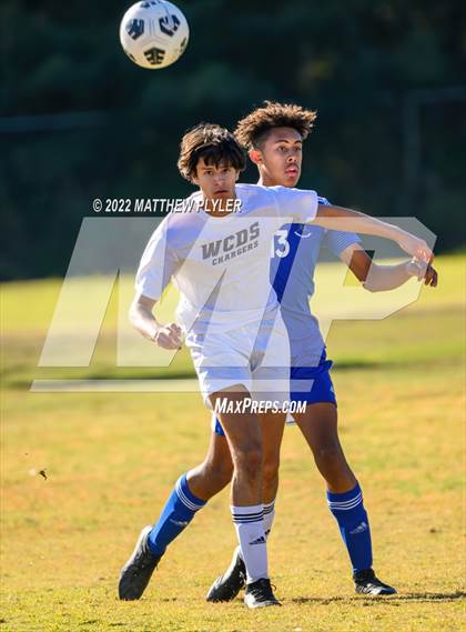 Thumbnail 3 in Wayne Country Day vs Fayetteville Christian (NCISAA 2A - first round) photogallery.