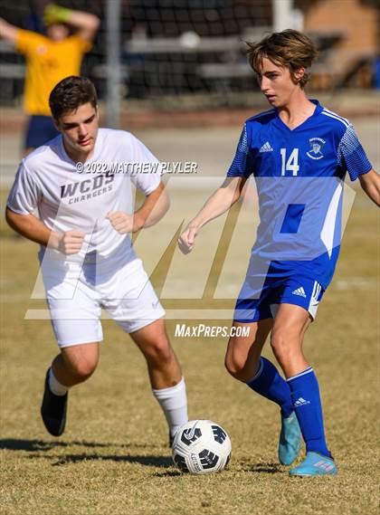 Thumbnail 2 in Wayne Country Day vs Fayetteville Christian (NCISAA 2A - first round) photogallery.