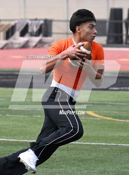 Thumbnail 1 in San Jacinto vs. Foothill (Surf City Tournament) photogallery.