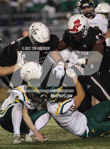 Thumbnail 1 in Imhotep Charter vs. Penn-Trafford (PIAA 5A Championship) photogallery.