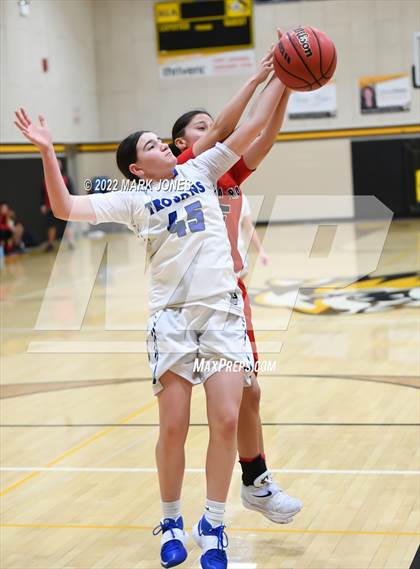 Thumbnail 1 in Agua Fria vs. Valley Christian (Coyotes Basketball Invitational) photogallery.