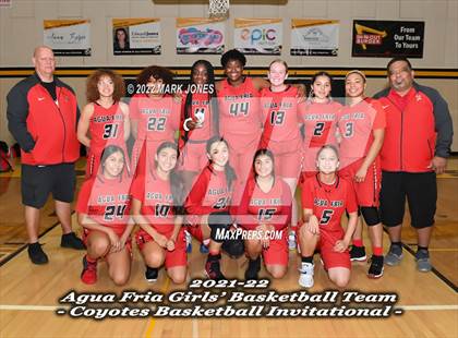 Thumbnail 2 in Agua Fria vs. Valley Christian (Coyotes Basketball Invitational) photogallery.
