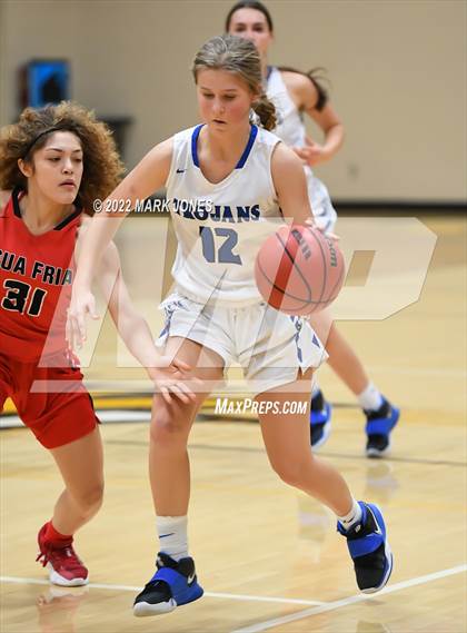 Thumbnail 2 in Agua Fria vs. Valley Christian (Coyotes Basketball Invitational) photogallery.