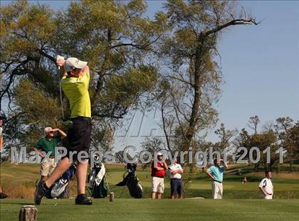 Thumbnail 1 in Iowa State Boys Golf Tournament @ Harvester photogallery.