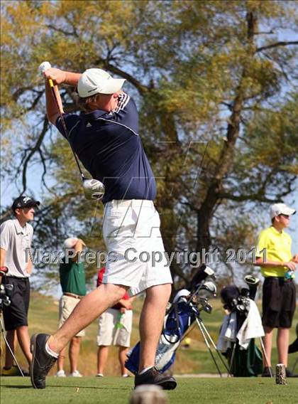 Thumbnail 3 in Iowa State Boys Golf Tournament @ Harvester photogallery.