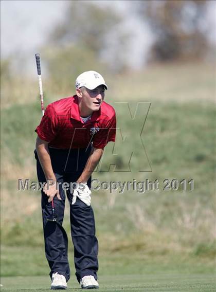 Thumbnail 2 in Iowa State Boys Golf Tournament @ Harvester photogallery.