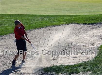 Thumbnail 2 in Iowa State Boys Golf Tournament @ Harvester photogallery.