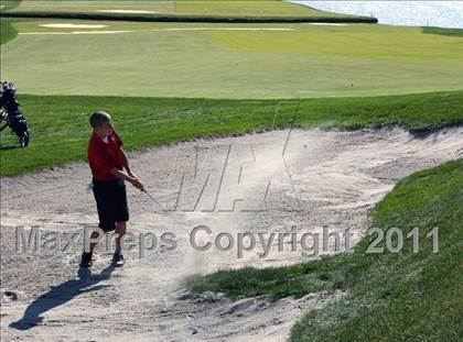 Thumbnail 3 in Iowa State Boys Golf Tournament @ Harvester photogallery.