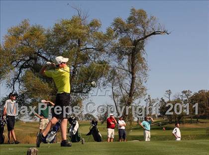 Thumbnail 1 in Iowa State Boys Golf Tournament @ Harvester photogallery.