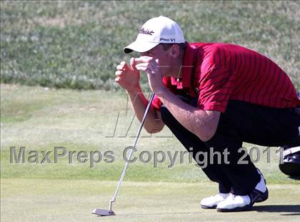 Thumbnail 3 in Iowa State Boys Golf Tournament @ Harvester photogallery.