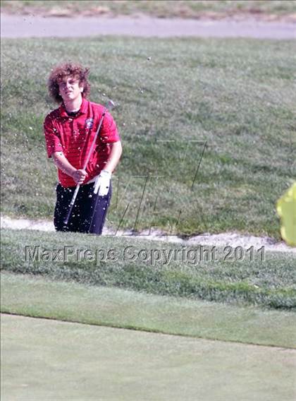 Thumbnail 2 in Iowa State Boys Golf Tournament @ Harvester photogallery.