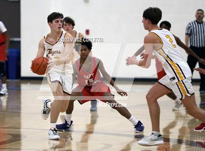 Thumbnail 2 in Taft @ Dripping Springs (CTX Tip-Off Showcase @ Concordia University) photogallery.