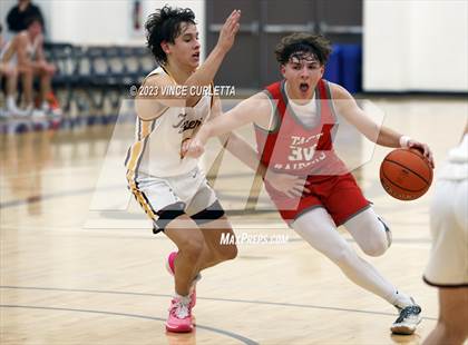 Thumbnail 1 in Taft @ Dripping Springs (CTX Tip-Off Showcase @ Concordia University) photogallery.