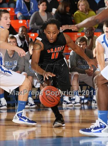 Thumbnail 3 in Graves County vs. Scott County Central (Marshall County Hoopfest) photogallery.