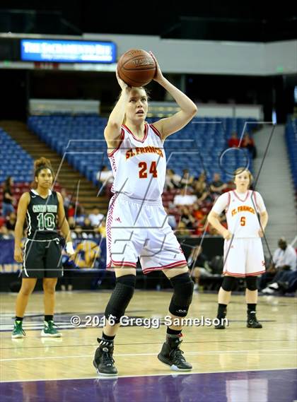 Thumbnail 2 in St. Francis vs. Castro Valley (CIF NorCal Regional D1 Final) photogallery.