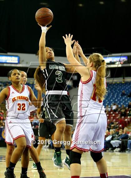 Thumbnail 3 in St. Francis vs. Castro Valley (CIF NorCal Regional D1 Final) photogallery.