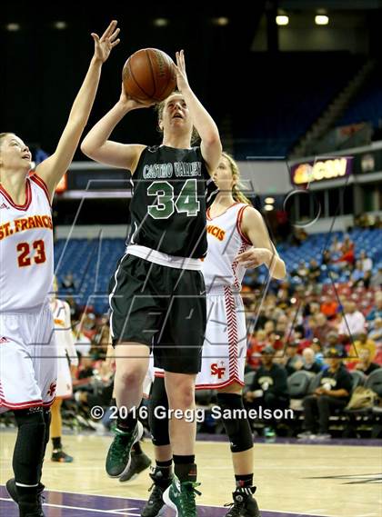 Thumbnail 2 in St. Francis vs. Castro Valley (CIF NorCal Regional D1 Final) photogallery.