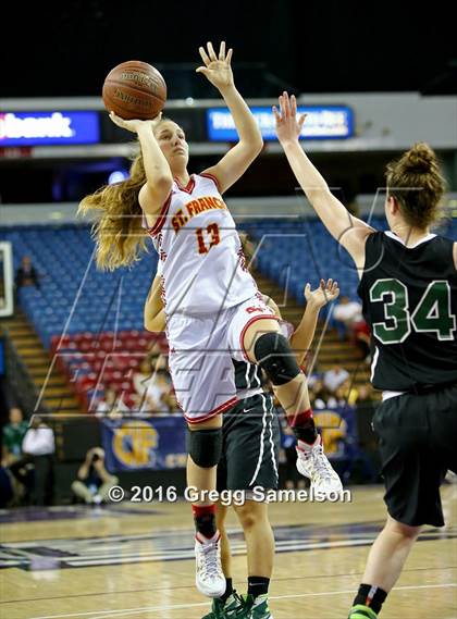 Thumbnail 1 in St. Francis vs. Castro Valley (CIF NorCal Regional D1 Final) photogallery.