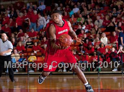 Thumbnail 2 in Bowie vs. Marcus (Texas 5A Region 1 Semifinal) photogallery.