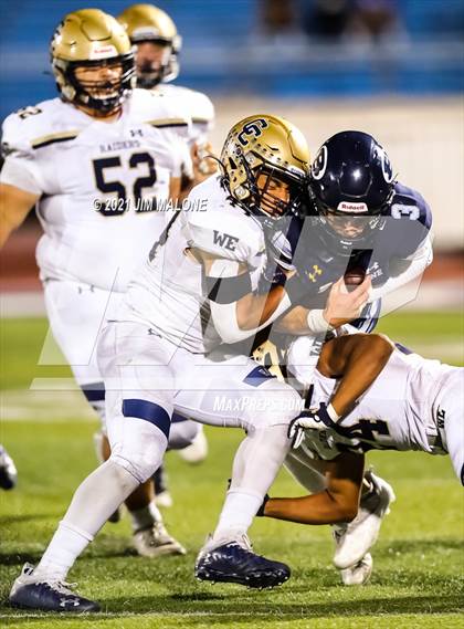 Thumbnail 1 in Bellarmine College Prep vs. Central Catholic photogallery.