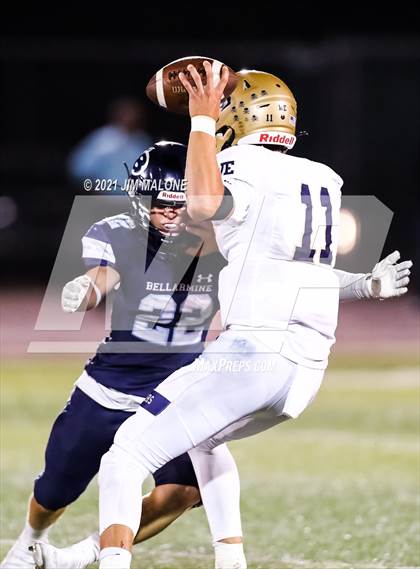 Thumbnail 2 in Bellarmine College Prep vs. Central Catholic photogallery.