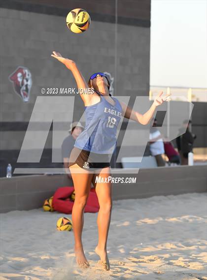 Thumbnail 3 in O'Connor vs. O'Connor (AIA Division I Pairs Final) photogallery.
