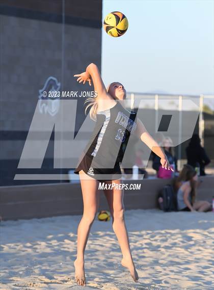 Thumbnail 1 in O'Connor vs. O'Connor (AIA Division I Pairs Final) photogallery.